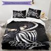 3pcs Demon Slayer5 Cover Set - Personalized Name, HD Printed Bedding with 1 Cover and 2 Pillowcases - Perfect for Home Decor, Easy Care