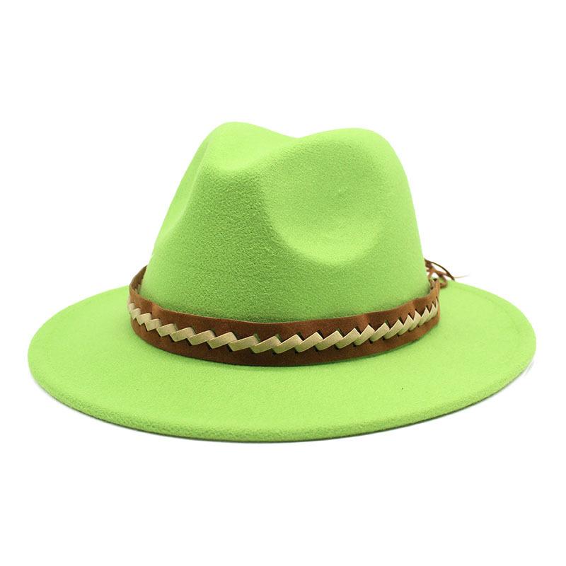 Мужские и женские шерстяные шапки, фетровые шляпы, британские повседневные джазовые шляпы, мужские цилиндры