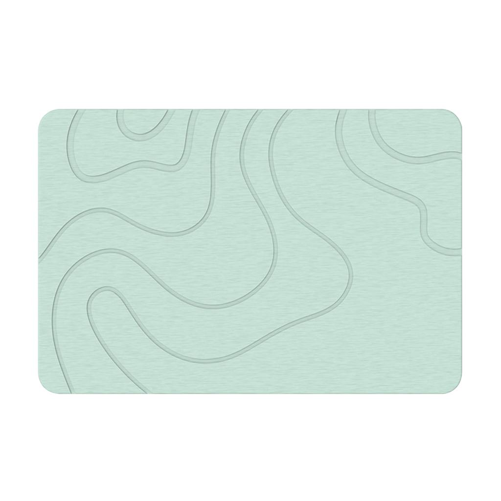 Комнатный коврик для ванной из диатомитового камня Диатомовая грязь Мягкий коврик Водопоглощение Быстросохнущий Диатомитовый камень Коврик для душа Коврики для прихожей