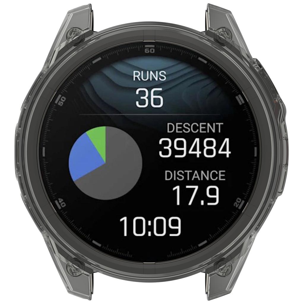 Аксессуары Fenix8 Чехол из ТПУ для Garmin Fenix 8 51MM 47MM 43MM Запасной Прочный Защитный Чехол Рамка Покрытие Бампер Оболочка
