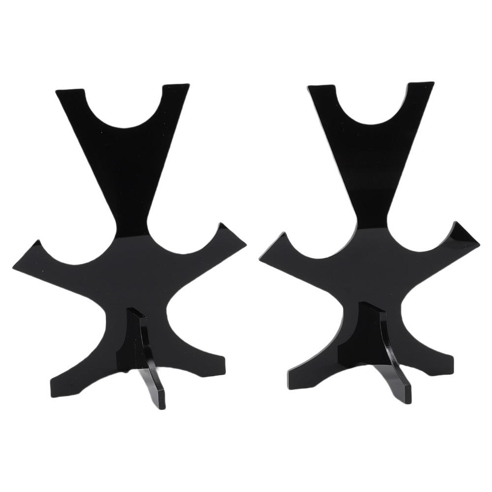 2Pcs Length Adjustable Sword Display Stand Acrylic Adjustable Sword Holder Home Organization