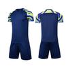 Kids Adult Soccer Jersey Set Quick Dry Breathable Training Uniforms Customizable Team Shirts