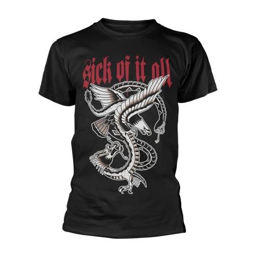 Футболка унисекс «Sick Of It All Eagle» для взрослых