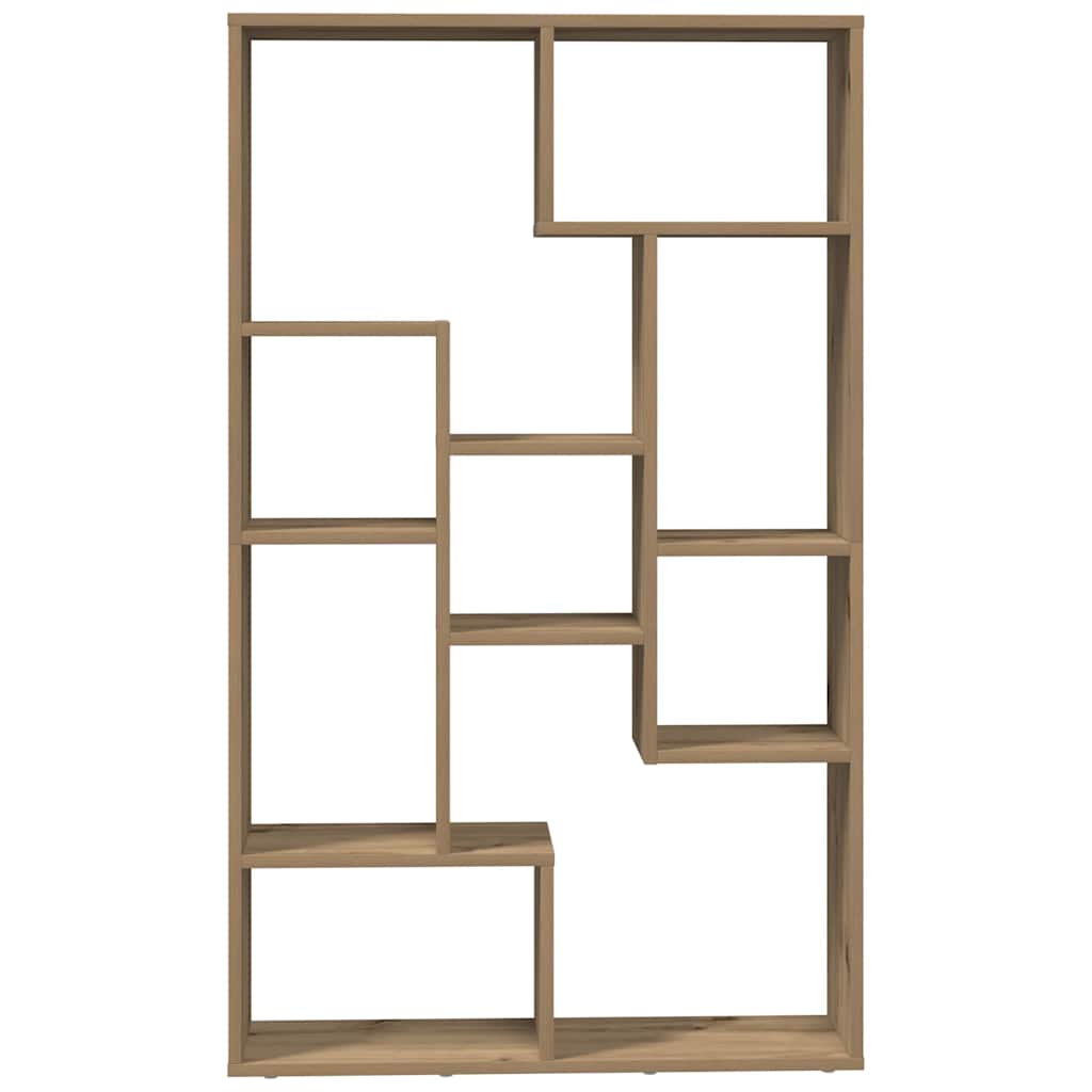 Kreatives Bücherregal Mit Unregelmäßiger Form, Standregal Für Dekorationsartikel, Aufbewahrungsregal Für Zeitschriften Und Bücher, 72x20x120 Cm