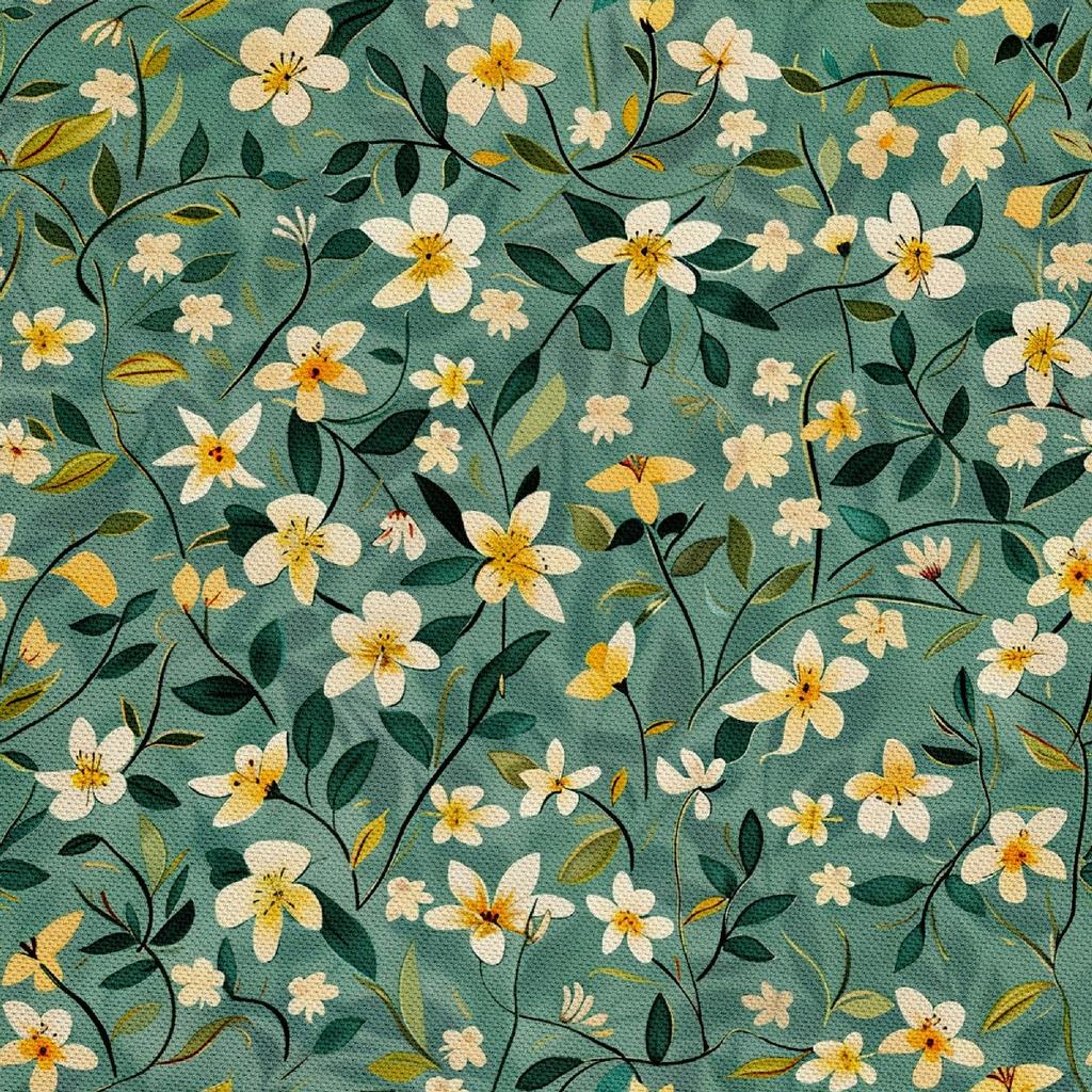 Outdoor Dekostoffe Oxford - Motiv Frühling I Dx7104