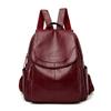 Casual Backpack for Women New Versatile Large Capacity Soft Leather Student Schoolbag Outdoor Travel Backpack Women's Bag