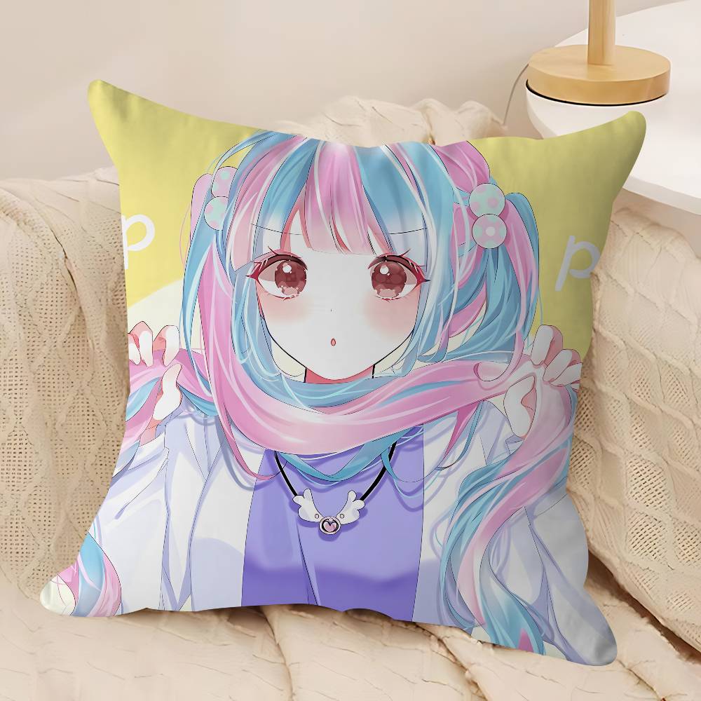 Cute B-Bang D-Dream Personalized Picture Text Home Decorative Pillows Household Gifts 45x45cm