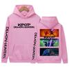 K-pop Demon Hunters 2025 Movie Merch Hoody Men Women Fashion High Quality Fleece Sweatshirt Casual Oversized Long Sleeve Hoodies