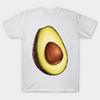 T Рубашка женщин Авокадо Harajuku Печать Кавайи футболка Летний короткий рукав женский футболка Top Tee