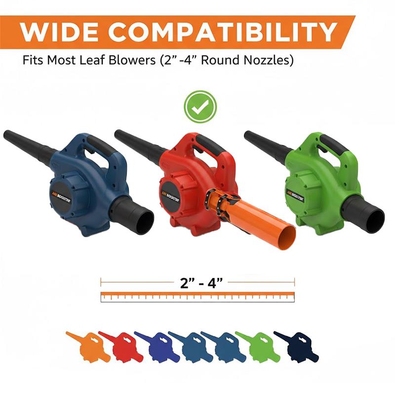 Airflow Amplifier For Leaf Blowers Gen 2, 2X Leaf Blower Air Booster, Universal Fit Compatible With Lb615/765 And 2-4 Inches
