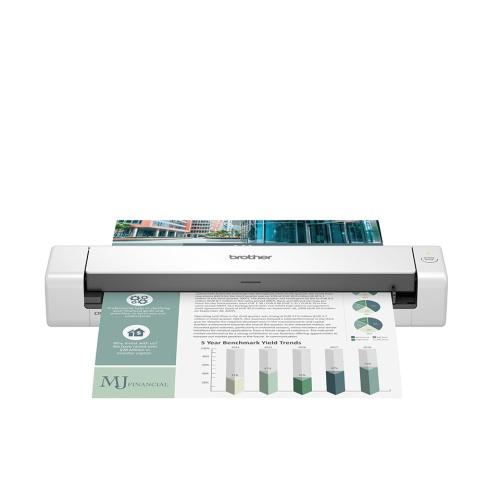 Brother DS-740D Portable Document Scanner, A4 Colour 30 ppm, USB