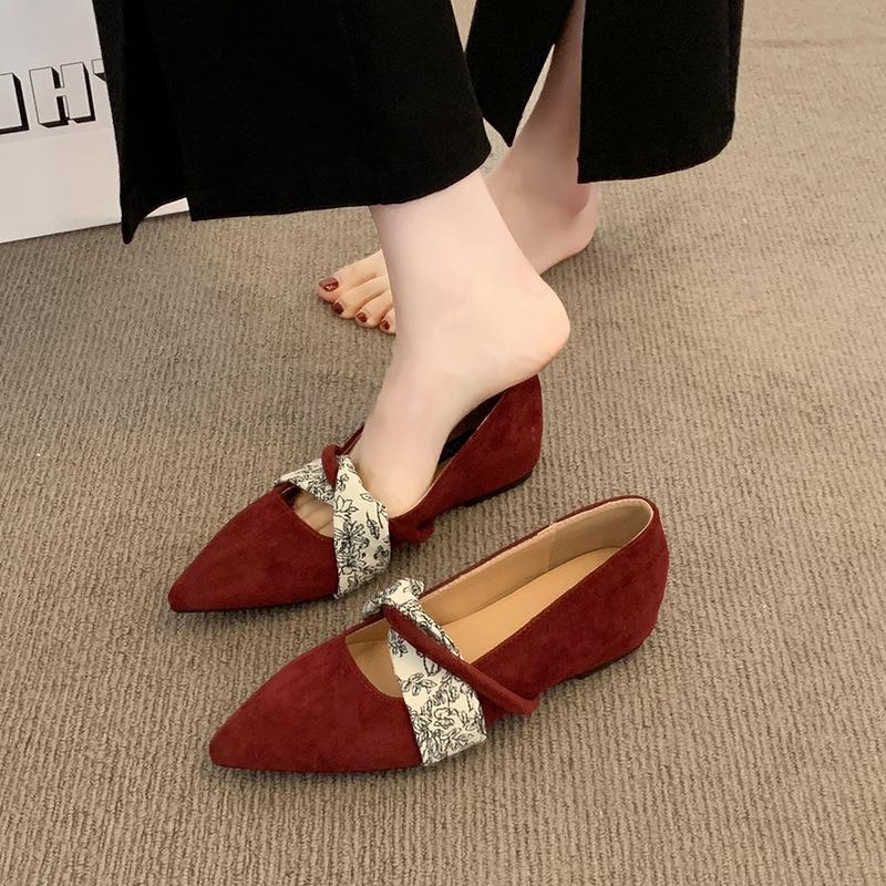 Ретро туфли Мэри Джейн на скрытой платформе, новые нежные и универсальные туфли для поездок на работу с одной педалью