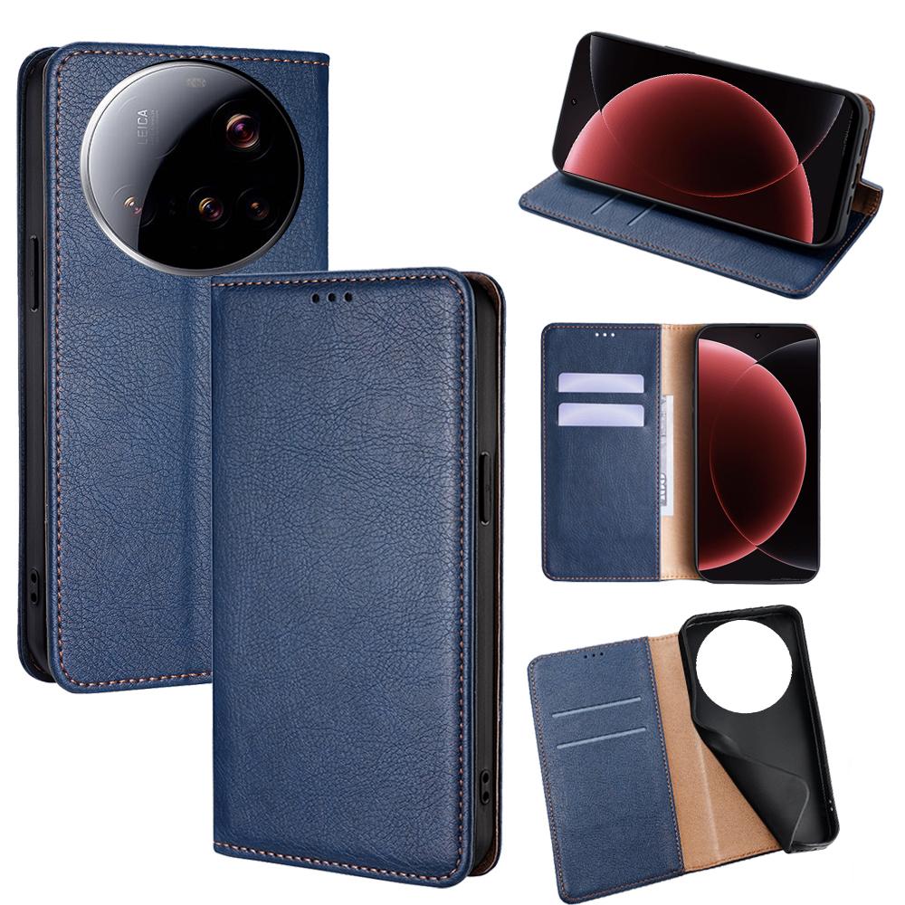 For Xiaomi 15 Ultra Case Wallet PU Leather Magnetic Auto-Absorbed Phone Cover
