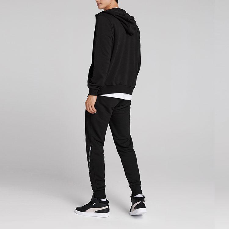 Мужские куртки PUMA Мужские Черные С капюшоном Умеренные Другие