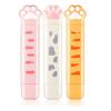 1pc Cat Paw Shaped Dual Tips Correction Tip Double Sided Adhesive Glue Tape 2 In 1
