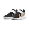 Nike Детские кроссовки Team Hustle D10 PS Black White Metallic Gold Photon-Dust CW6736-002