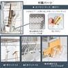 Kawaguchi Koki Over the Sink Telescoping System Drainer Rack Depth 23cm Stainless Steel Tier 2 Tsubame Sanjo Made In Japan 22420 (1 Baskets)