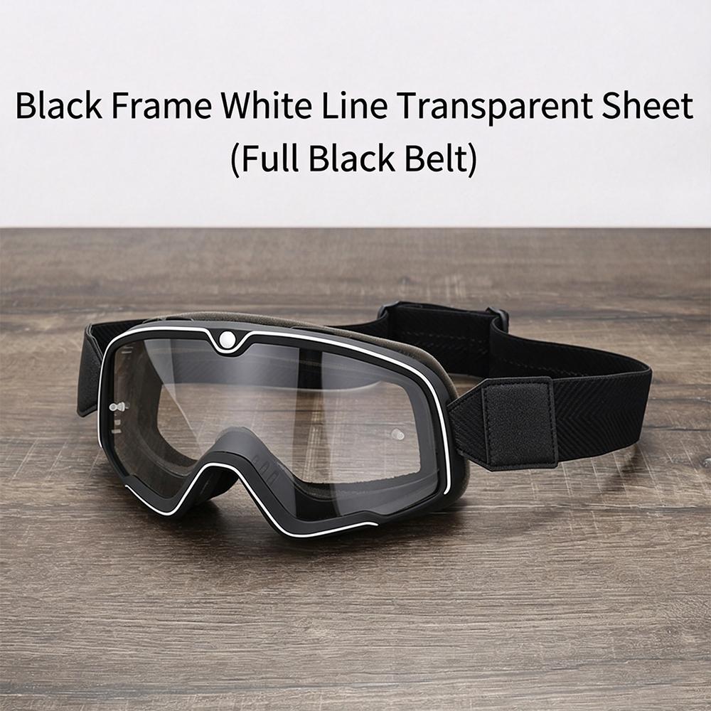 2026 Motorcycle Retro Goggles Skiing Glasses Outdoors Motocross Sunglasses Helmet Riding Racing Cafe Racing Mountain Bike ATV2