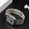 2 в 1 Обновление до Ультра Чехол Магнитный Ремешок Петля Для Apple Watch 9 8 7 45 мм 41 мм Полная Защита Для iWatch 6 5 SE 3 2 44 мм 40 мм Чехол для часов