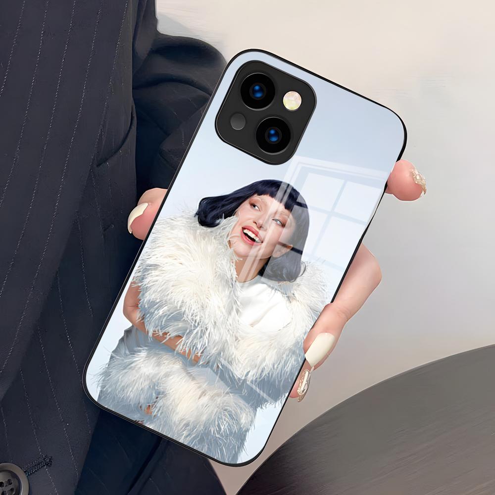 Чехол для телефона L-Lady G-Gaga для iPhone 17 Pro Max 15 Pro 16 14 Plus 12 13 Mini 11 Pro Ударопрочная стеклянная крышка