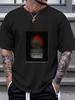 1pc Canadian Protest Graphic T-shirt