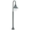 VidaXL Garden Floor Lamp E27 120 Cm Aluminium Dark Green