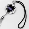 Car Interior Pendant Rear View Mirror Decor Auto Emblem Ornament Accessory For Ford Ranger Focus Kuga Mustang Mondeo Fusion Esco za6
