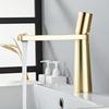 Basin Faucet Brass Bathroom Faucet Mixer Tap Black/Gold Wash Basin Faucet Single Handle Hot and Cold Lavotory Faucet 855920