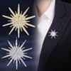 Star Brooch Accessories Girls Rhinestones Vintage Brooch Pin Sweater Accessories Silk Scarf Buckle Octagram Brooch