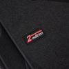 Tapis de sol - Logo - Mazda 2 - Velours noir - 4 pièces - Ajustement précis