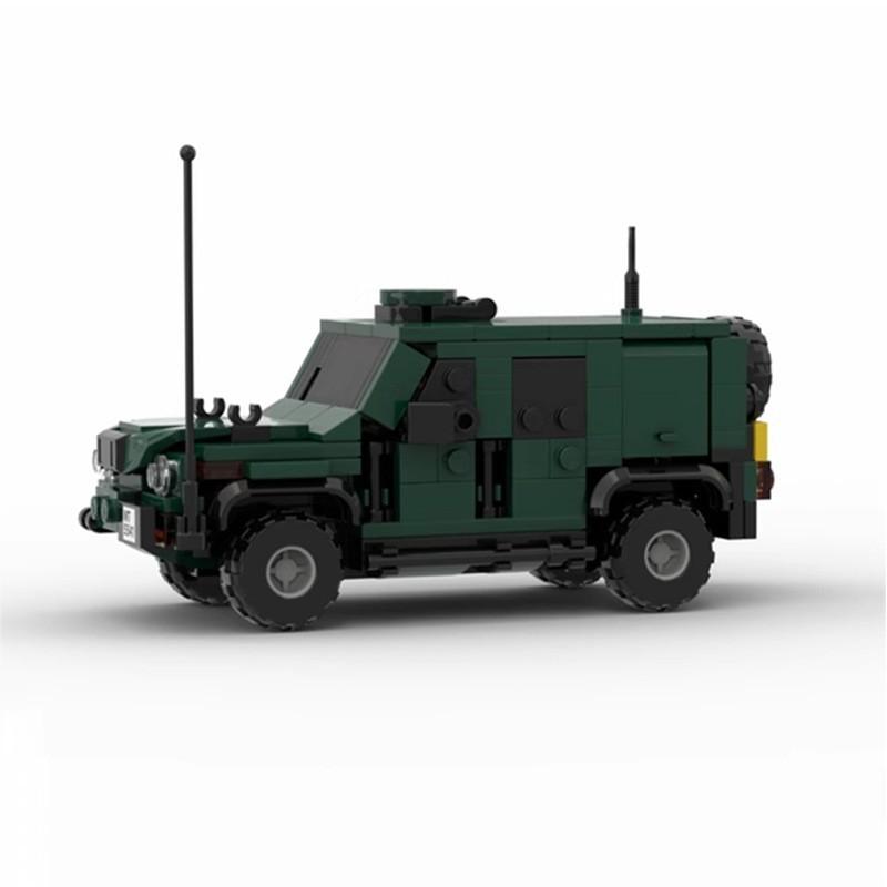 Вторая мировая война Военный легкий многоцелевой автомобиль 2 4x4 Итальянская армия Технологии транспортных средств Бронированный автомобиль Строительные блоки Игрушки Модели автомобилей Наборы Кирпичи Дети Взрослые Подарки
