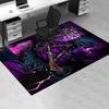 "Enchanted Purple Owl & Black Cat Witch Decor"Office Mat Home Decor Office Desk Chair Carpet for office ph52