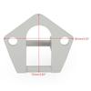 Artudatech 2PCS RV Awning Sunchaser II Replacement Part Bottom Foot