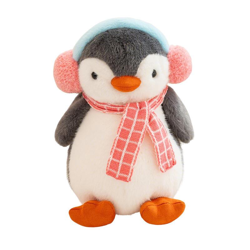 Penguin Plush Toy With Skateboard Design For Kids And Teens Gift