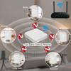 Ketotek Умный термостатический клапан радиатора TRV WiFi Zigbee Стартовый комплект с хабом, Совместим с Alexa, Управление через приложение Smart Life/Tuya