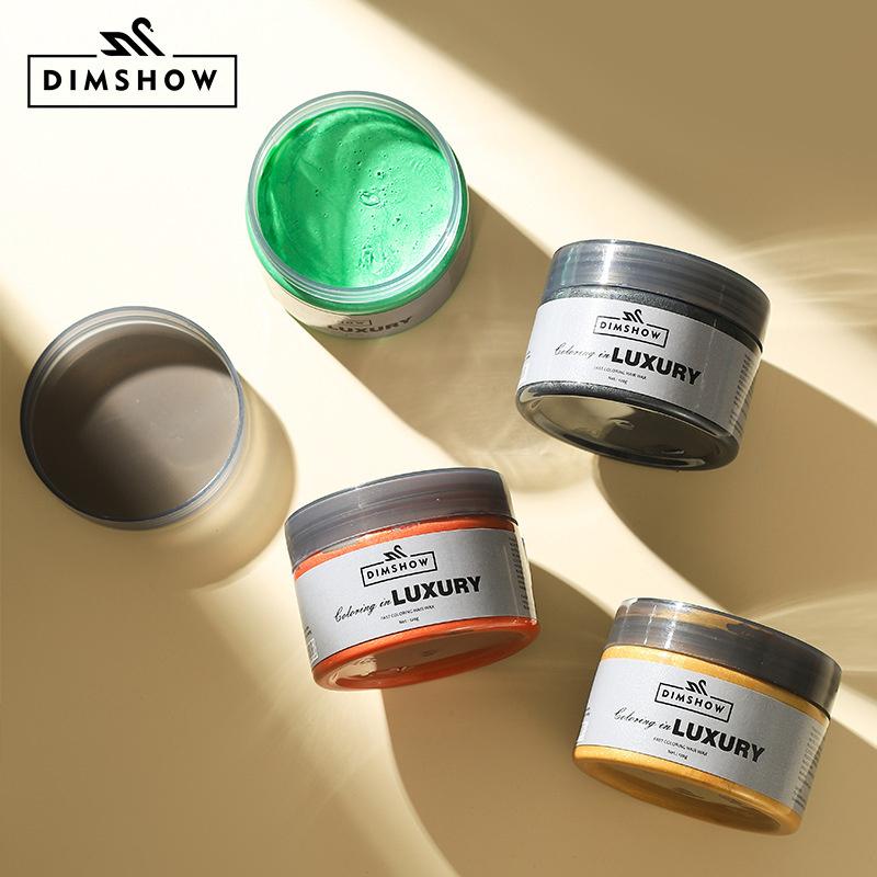 Одноразовый набор красок для окрашивания волос, воск, натуральный, красочный, удобный, безвредный, для окрашивания волос, 9 цветов на выбор