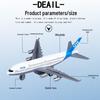 Детская игрушка самолет из сплава: Модель Boeing 777 и Airbus в подарочной упаковке