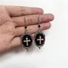 Серьги-подвески с готическим крестом - Хит продаж для внешней торговли