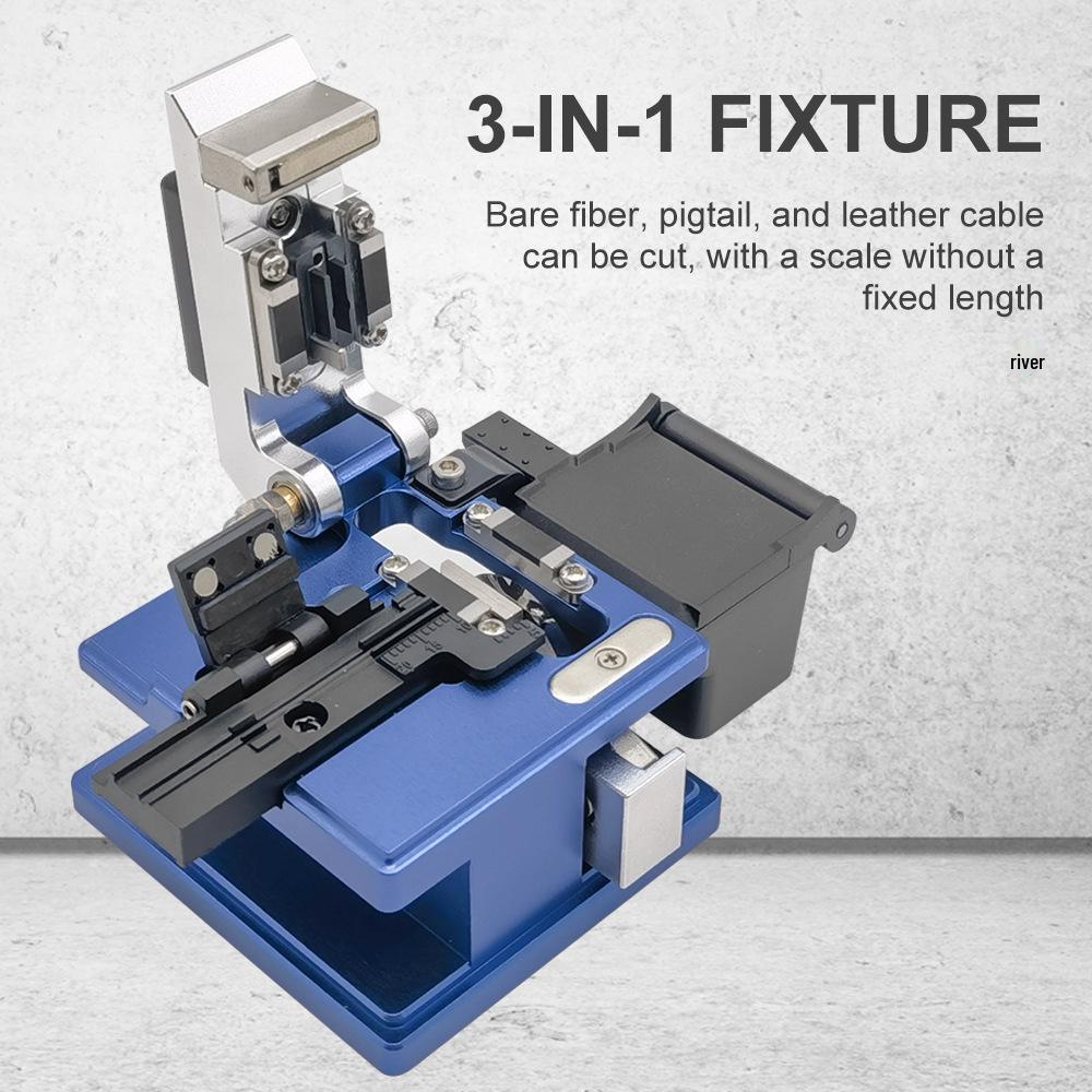 FTTH Fiber Optic Splicing Tool Kit: Cutter, Stripper, Cold Splice, Hot Melt