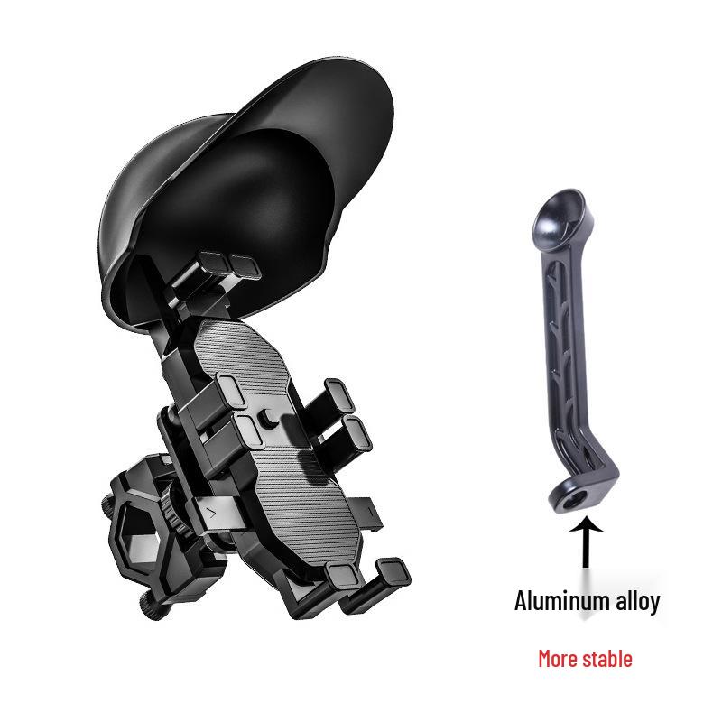 Водонепроницаемый солнцезащитный держатель для мобильного телефона на шлем, для мотоцикла, велосипеда - Дизайн "Осьминог"