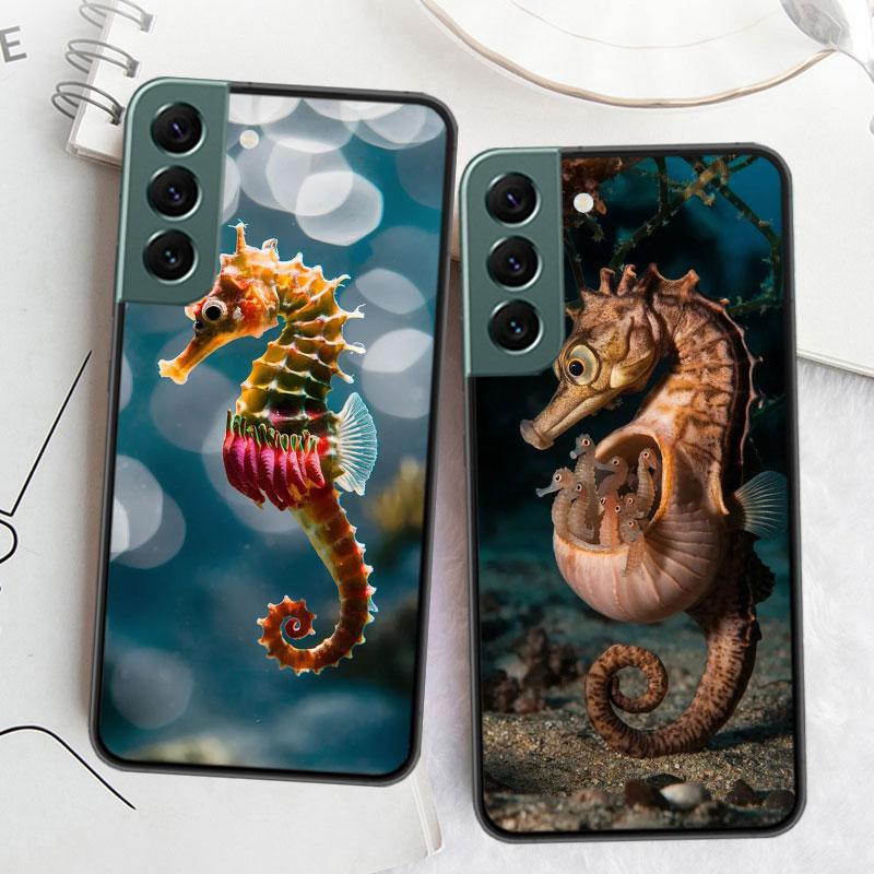 Морской конёк Подводная фантазия Чехол для телефона Samsung A14 A24 A34 A54 A03S A04S A13 A23 A33 A53 A73 A70 A50S A30 A40 A71 A51 A41 A31 A2