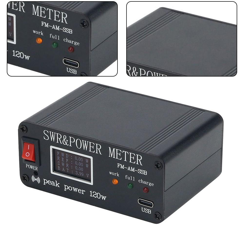 1,8 МГц-50 МГц 0,5 Вт-120 Вт КСВ ВЧ-метр стоячей волны КСВ и измеритель мощности