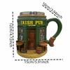 Stainless Steel Liner Pub Mug 300 ML Coffee Cup Perfect Decor 3D Resin Mug  Desktop