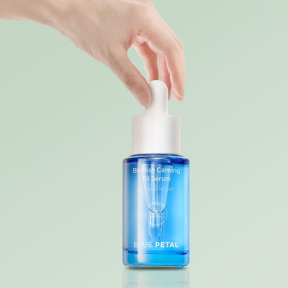 Blue Petal Blemish Calming Oil Serum 24ml Ingrown Care Lavender Tea Tree Oil Waxing Oil