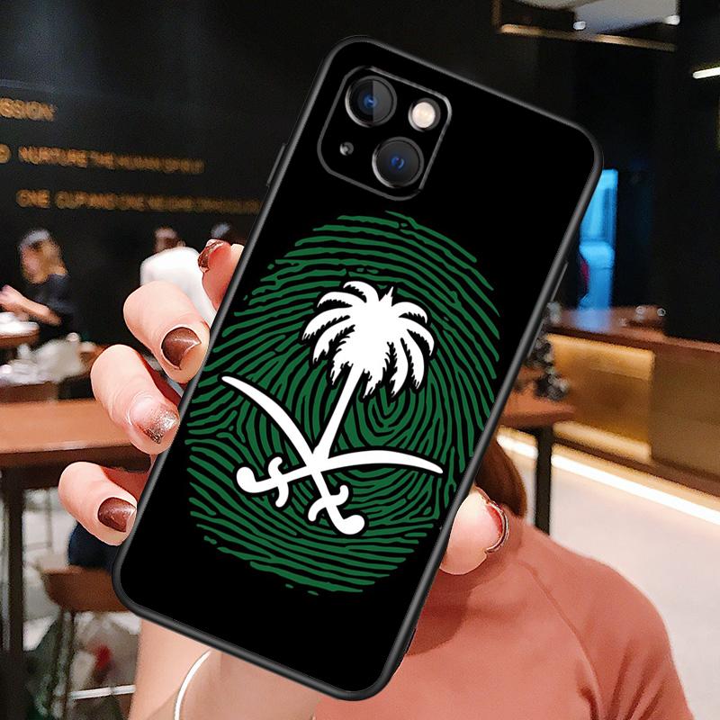 Чехол для телефона Флаг Саудовской Аравии Для iPhone 16 Pro Max 15 14 13 12 11 Pro Max Plus 12 13 Mini XR 16e Funda Чехол