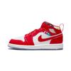 Air 1 Mid SE PS Barcelona Sweater Kids Sneakers Red Chile-Red White DC7249-600