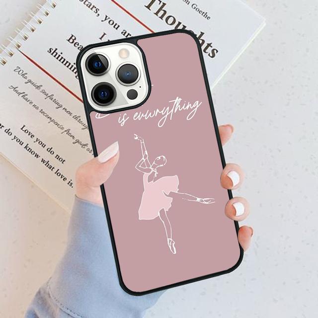 Чехол для телефона Балерина Девочка Для iPhone 17 Air 16 15 14 Plus apple 16 11 12 13 Pro Max coque