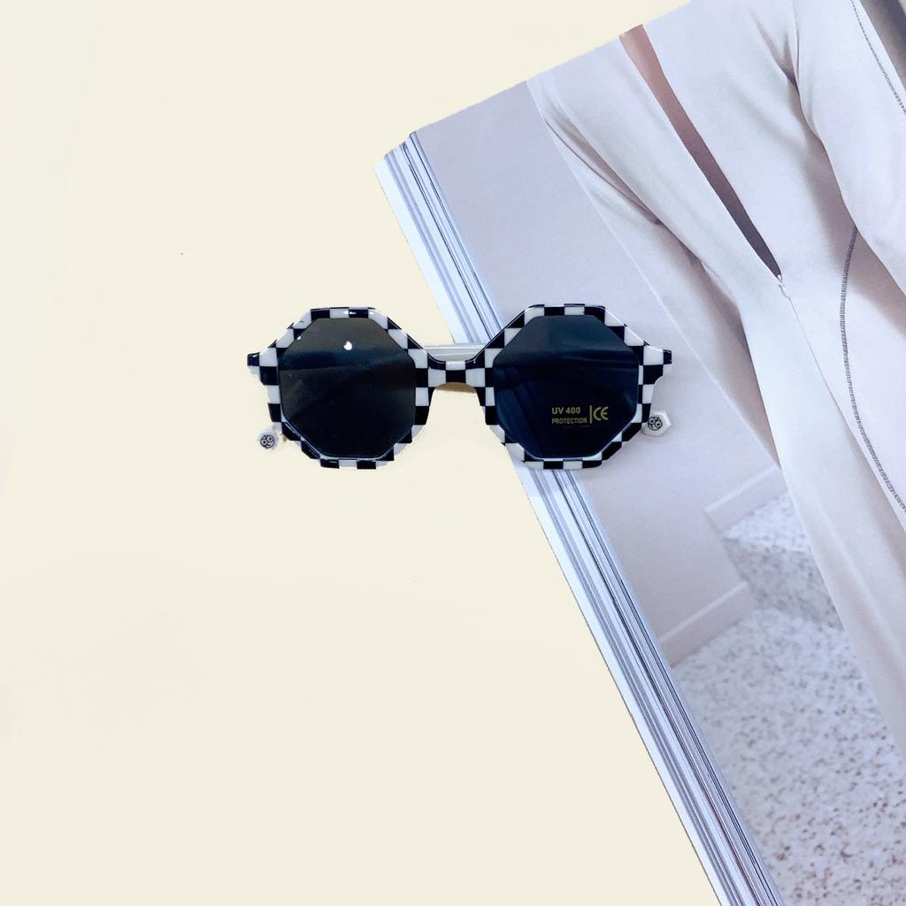 Модные детские солнцезащитные очки с нестандартной оправой из поликарбоната, модные весенние персонализированные солнцезащитные очки для ног