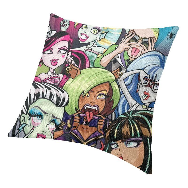 Дракулаура девушка Monster High Роскошные пледы наволочки домашний декор мультфильм анимация ТВ автомобиль наволочка