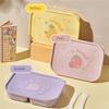 Lunch Box for Kids With Compartments Bento Lunchbox School Child Leakproof Children's Food Snack Boxes New
